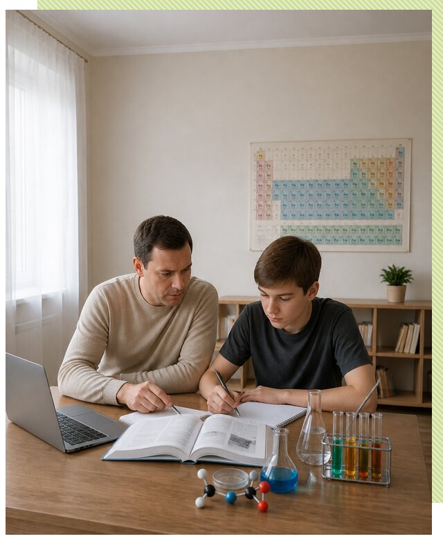 Репетитор по химии 8 класс в Севастополе по цене от 1239 р. | Репетитор-Сев